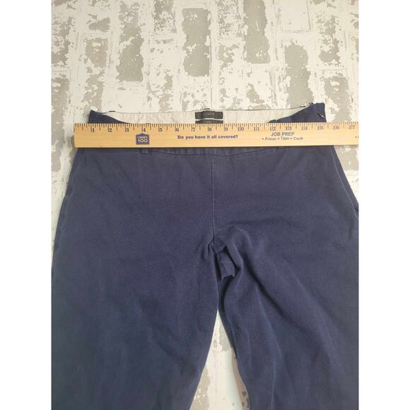2757 J. Crew Minnie Navy Blue Crop Ankle Size 10‎ - Picture 4 of 5